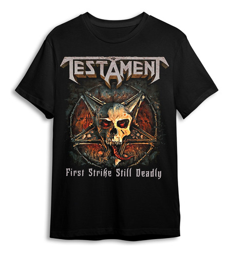 Polera Testament - First Strike Still Deadly - Holy Shirt