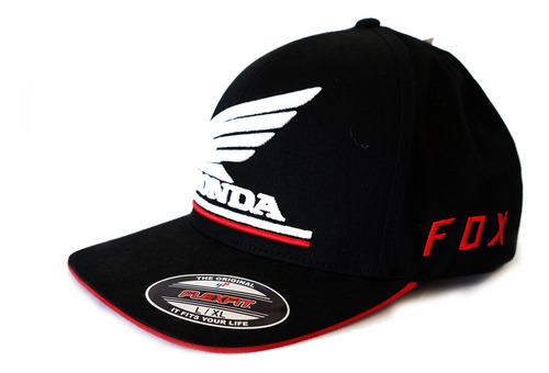 Gorra Fox Honda Flexfit · Negro S/m