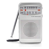 Radio Portátil Am Fm, Compacta Y Potente - Mejor Recepción, 