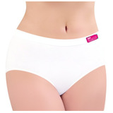 Pantaleta 3/4 Nylon Licra Body Siluette Mod 2531 Dama 1pieza