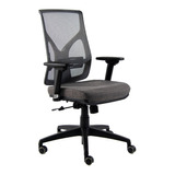 Silla Cool Oficina Con Apoyo Lumbar Base Negra