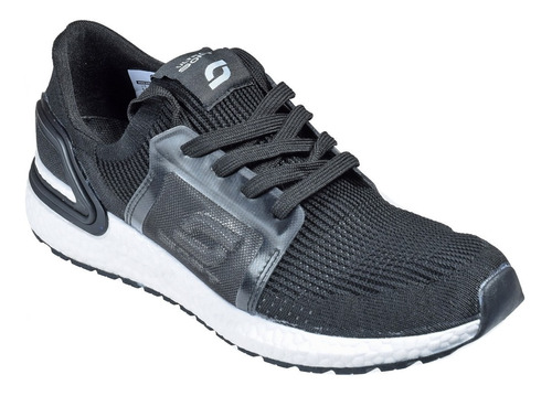 Zapatillas Deportivas Elastizadas Aplique Hombre Soft 24000