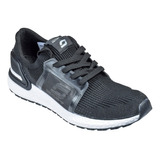 Zapatillas Deportivas Elastizadas Aplique Hombre Soft 24000