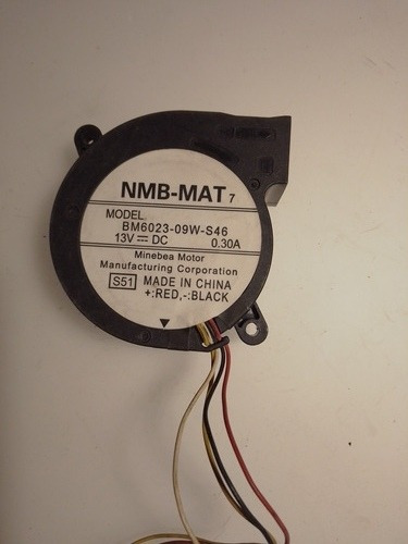 Cooler Turbina Nmb Mat Proyector Industria Pc