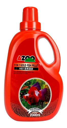 Azoo 9 En 1 Pellets Goldfish 1kg Peces Acuarios