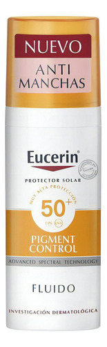 Eucerin Protector Solar Fluido Antipigmento Fps 50 50 Ml