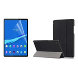 Combo Estuche Tablet Lenovo M10 Plus Tb-x606f+prot. Pantalla