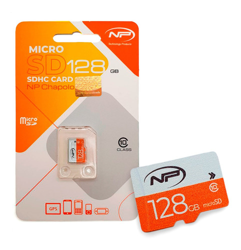 Memoria Micro Sd New Print De 128 Gb, Clase 10.