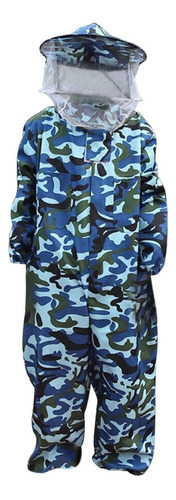 Ropa Protectora Apicultura Multi Camuflaje Azul Xl