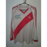 Camiseta River Plate 1991 Manga Larga Carta Credencial T.3