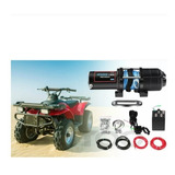 Winch Electrico Atvs Razor Sintetico Off Road 4,500 Lbs