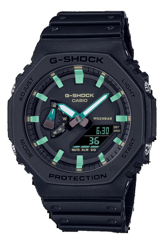 Oficial Creloj Casio G-shock Ga-2100rc-1a Negro Watchcenter