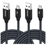 Iseekerkit - Cable Micro Usb Extralargo (16.4 ft) Negro