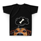 Camiseta Camisa Cachorro Cão Dog Osso Bone 3d - Y15