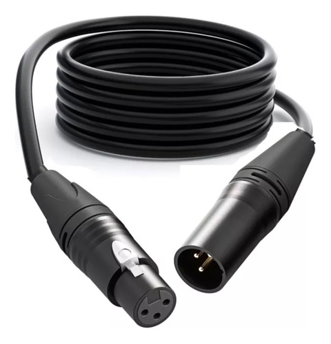 Cable De Xlr A Xlr Cannon Premium De 8 Metros