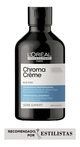 Shampoo Matizador Azul Chroma Crème 300ml L'oréal Pro