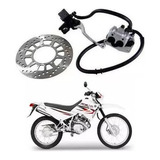 Sistema De Freio Xtz 125 Ed Com Disco Sem Garfo Kit Freio