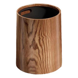 Cubo De Basura De Grano De Madera, Contenedor De Basura 12l