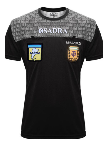 Camiseta Arbitro Regla18 Oficial - Modelo Afa Sadra