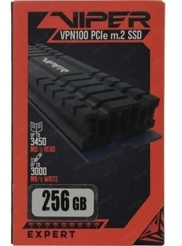 Ssd Patriot Viper -vpn100 M.2 Pcie Nvme 256gb