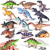 Cuerda A Un Juguete 12 Pc Juguetes Dinosaurio Surtido De Goo