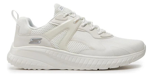 Tenis Skechers Bobs Squad Elevated Blanco Hombre - 118034/w