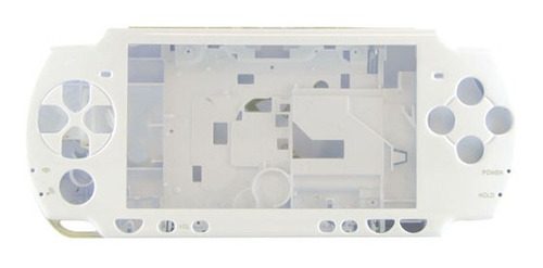 Carcasa Compatible Con Psp 2000 Blanco Con Botones