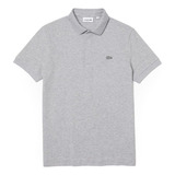 Camisa  Lacoste Polo Gris Casual Recta Modelo Ph5522