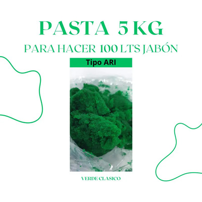 Jabón pasta Dumexx Clásico verde clasico rinde 100lts antibacterial bolsa | Envío gratis
