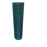 Malla Soldada Plastificada Verde 1/2, 60cm Alto X 5mt Largo