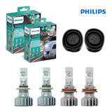 Kit Super Led Philips Hb3 + H11 + 2 Par T10 + Tampa Vedação