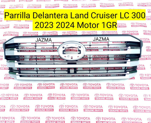 Parrilla Delantera Land Cruiser Lc 300 2023 2024 Original  Foto 2