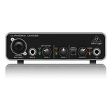 Interface De Audio Externa Usb 2x2 Behringer Umc22