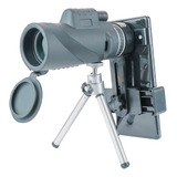 Telescopio Monocular 40x60 Con Soporte P/celular Y Tripode 