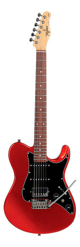 Guitarra Elétrica Tagima Brasil T-930 De  Cedro Metallic Deep Orange Com Diapasão De Madeira De Marfim