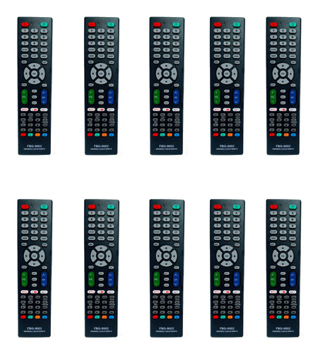 Controle Remoto Universal Tv Dvd Com 20 Pilhas Promoção Top