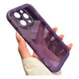 Funda Para iPhone Transparente De Uso Rudo Antigolpes