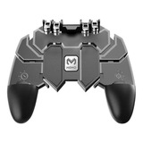 Gamepad Controle Ak66 Para Celular Gatilho 6 Seis Dedos Atir