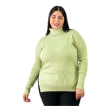 Sweater Clásico Bremer Elastizado Polera Mujer Talle Grande