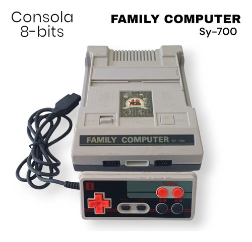 Family Computer Sy-700 Completo!! Caja, 2 Joy, Zapper Y Cart