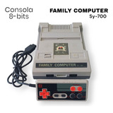 Family Computer Sy-700 Completo!! Caja, 2 Joy, Zapper Y Cart