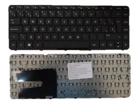 Teclado Hp Pavilion 14n 14-w000 14-r002la 14-r016la C/marco