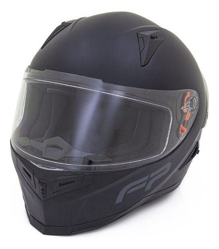 Casco Moto Integral Fp Ignition 863a Negro Mate Ece 2205