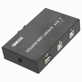 Conmutador Impresora 2 Puertos Usb Hub Divisor Switch Manual