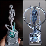 Archivo Digital Stl Cortana - Halo Print 3d P009