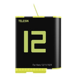 Batería Compatible Con Gopro Hero 12/ 11/ 10/ 9 Telesin 