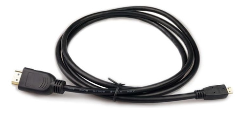 Cable Lanparte Micro-hdmi-80 Para Bmpcc (negro)