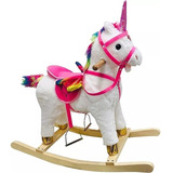 Caballo Ponny Unicornio Para Niñas Musical Juguete Montable