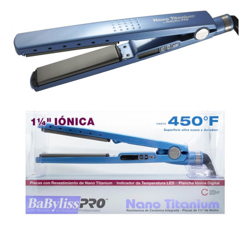 Plancha De Pelo Planchita Wet Digital Babyliss Pro 2091