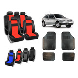 Fundas Cubre Asiento Cuerina Para Vw Gol Power + Alfombra 4p